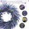 20 Inch Lavender Wreath Artificial Purple Spring Floral Decor